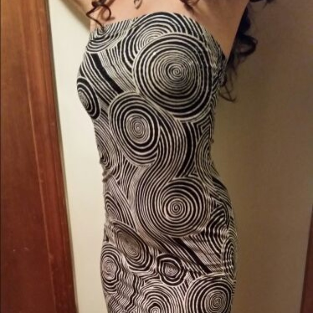 Charlotte Russe strapless dress Medium